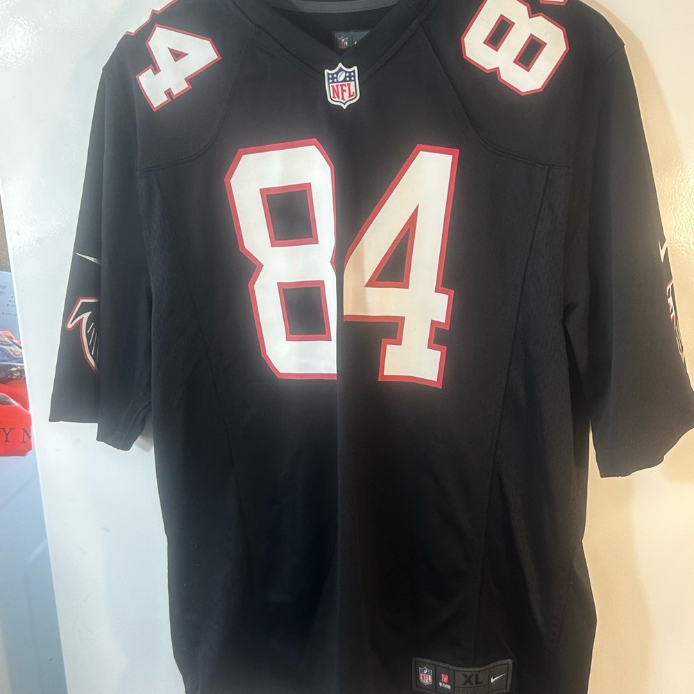 NFL Black Football Jersey Atlanta falcons Roddy white.